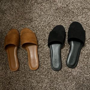 Jcrew slip on sandals